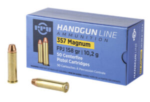 PPU 357 Magnum 158gr FPJ 50rnds