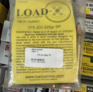 Load-x 375 JDJ 225gr Soft Point