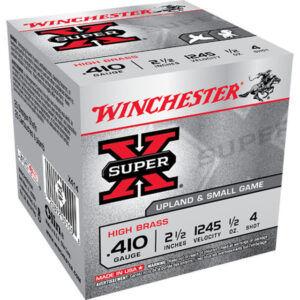 Winchester Repeating Arms Super-x 410 gauge high brass 2.5 1/2 oz #4 X414