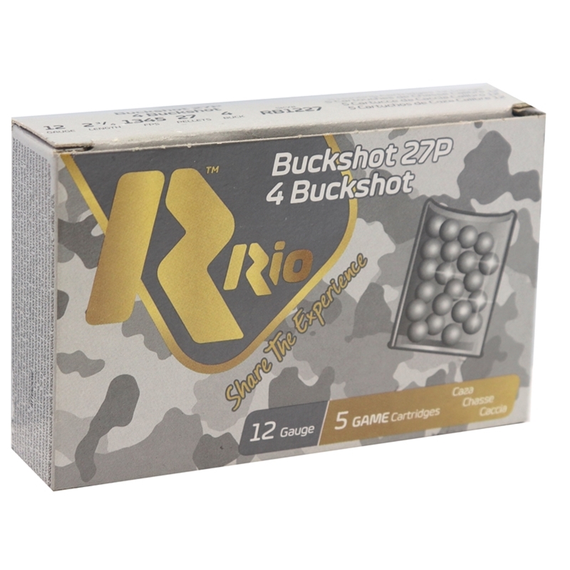 Rio 12 Gauge BUCKSHOT – 25rd
