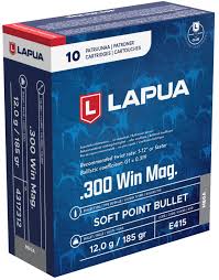 Lapua 300 WIN MAG 185GR MEGA