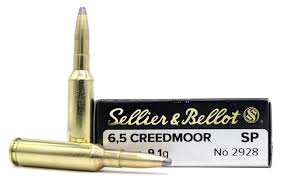 Sellier & Bellot 6.5 Creedmoor Ammo 140 Grain Soft Point 20/bx - SB65C