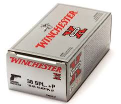 Winchester Repeating Arms 38 Special +P 125gr. Silvertip 50rnds X38S8HP
