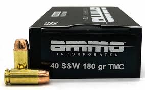 Ammo Inc 40 S+W 180GR TMC