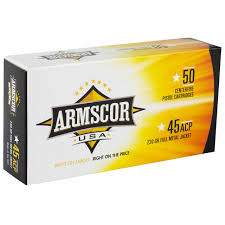 Armscor 45 Auto 230gr FMJ