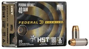 Federal 40 SW 180gr HST JHP