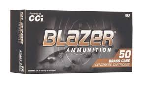 CCI BLAZER BRASS 40S&W 180GR JHP 50/500