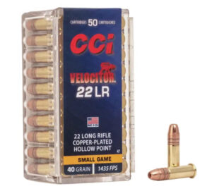 CCI 22LR Velocitor 40gr 50rnd CPHP