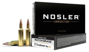Nosler Match Grade 22Creedmoor 85gr RDF Hollow Point Boat Tail 20/bx - 51297