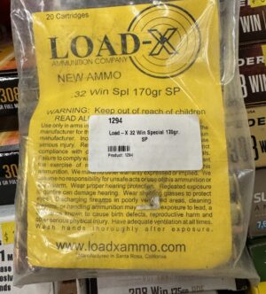 Load-x 32 Win Special 170 Soft Point
