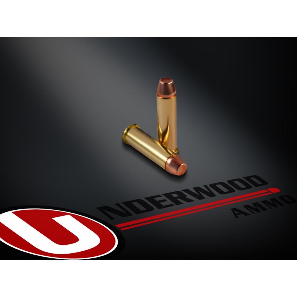 Underwood Range Supply .357 Magnum 158gr FMJ 50-count box handgun ammunition