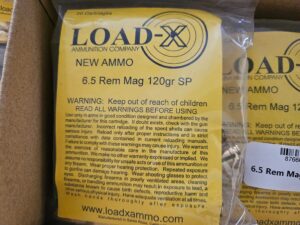 Load-x 6.5 Rem Mag 120gr SP