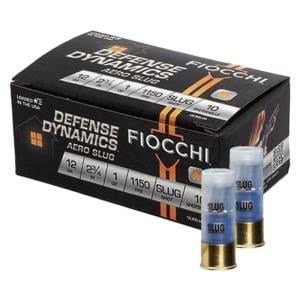 Fiocchi Defense Dynamics Low Recoil 12 Gauge Rifled Slug 2-3/4" 1oz Box of 10
