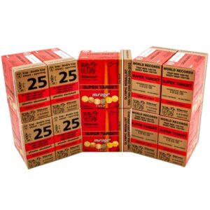 MIRAGE SUPER TARGET T1 12GA 2-3/4'' 1-1/8OZ #9 SHOT 250/CASE
