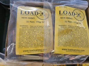 Load-x 32 Remington 170gr Soft Point