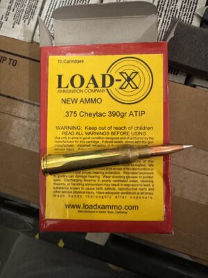 Load-x 375 CHEYTAC 390GR ATIP