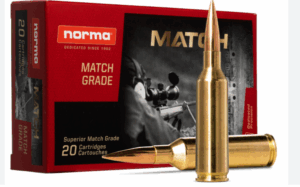 Norma Golden Target Match 6.5 PRC Ammo 143 Grain Boat Tail Hollow Point - 10166462