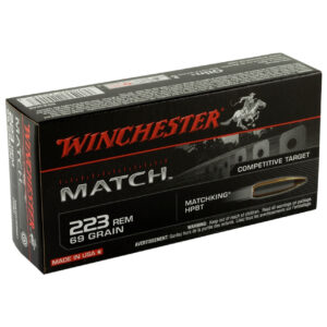 Winchester Repeating Arms Match 223 REM Match King 69Gr HPBT S223m2