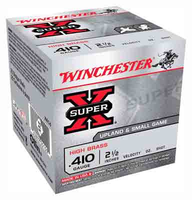 Winchester Repeating Arms SUPER-X HIGH BRASS 410 BORE 2-1/2'' 1/2OZ #6 25/BOX