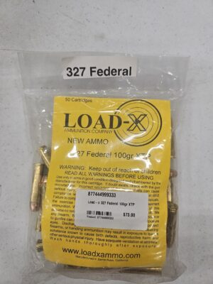 Load-x 327 Federal Magnum 100gr XTP