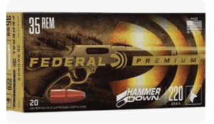 Federal Premium HammerDown 35 Remington Ammo 220 Grain Bonded Hollow Point - LG35R1