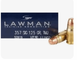 Speer Lawman 357 Sig 125gr TMJ 53919