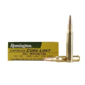 Remington Express 280 Remington Ammo 140 Grain Core-Lokt Pointed Soft Point - R280R3