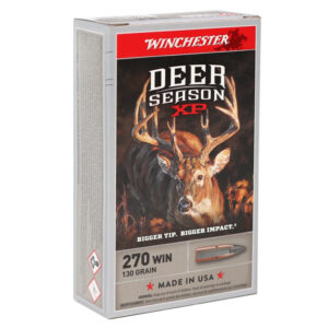 Winchester Deer Season XP 270 Winchester Ammo 130 Grain Extreme Point Polymer Tip 20/bx - X270DS
