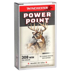 Winchester Super-X 308 Winchester Ammo 150 Grain Power Point - X3085