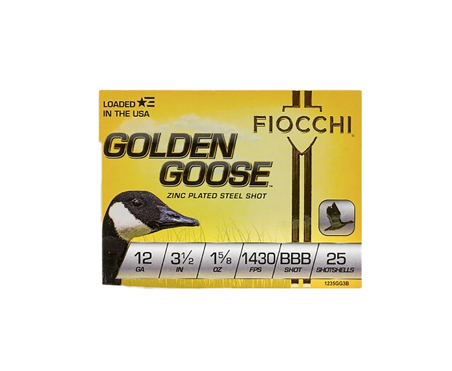 Fiocchi 1235GG3B 12Gauge 3.50" 1 5/8oz 25 Per Box/10 Case