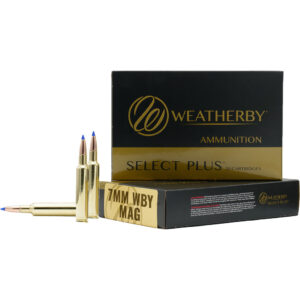 Weatherby Select Plus 7mm Magnum 150 Grain Swift Scirocco Brass Cased Centerfire Rifle Ammunition 20/bx -  F7MM150SCO