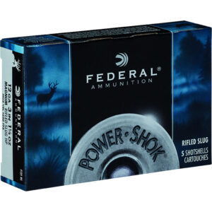 Federal Power-Shok 12 Gauge Hollow Point Rifled Slug 3" 1-1/4oz 5/bx - F131 RS