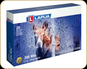 Lapua - 308 Win - 150 Gr - Soft Point Mega - 20ct - 4317498