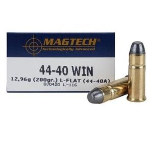 Magtech 44-40 Winchester Ammo 200 Grain Lead Flat Nose 50/bx - 4440A