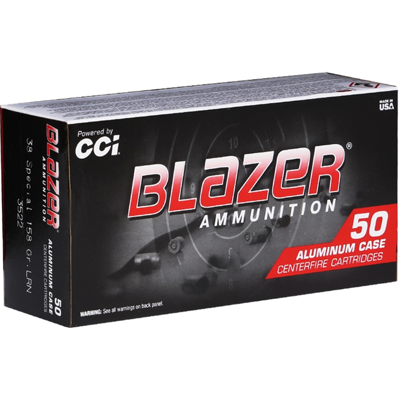 CCI .38 Special 158gr Aluminum – 50rd