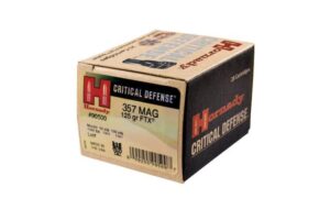 Hornady Critical Defense .357 Magnum 125 Grain Flex Tip eXpanding Centerfire Pistol Ammunition 25/bx - 90500