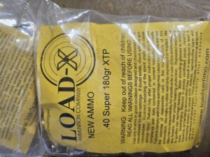 Load-x 40 super 180gr xtp - 50/bag