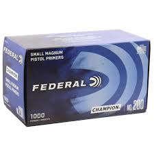 Federal SMALL MAGNUM PISTOL PRIMER 1000/CT