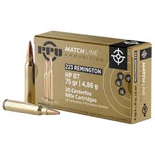 PPU 223 match 75gr BT