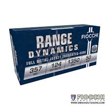 Fiocchi 357 SIG 124gr FMJ