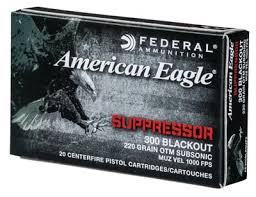Federal 300 AAC BLACKOUT 220GR OTM SUBSONIC