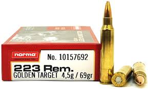 Norma Golden Target Match .223 Remington 69gr Ammo, 20rds - 10157692