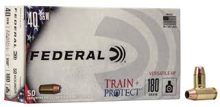 Federal Federal TP40VHP1 Train + Protect 40 S&W 180 gr Versatile Hollow Point 50 Per Box/ 10 Case
