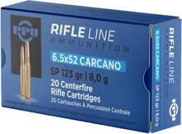 6.5X52 CARCANO 123GR SP