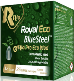 RIO BLUE STEEL 12 GAUGE 2 3/4 INCH 1 OZ 7 SEVEN SHOT 25/BX -  REBS287