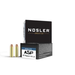 Nosler ASP .44 Magnum 240gr JHP handgun ammunition, 20-round box