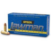 Speer Lawman Ammo .45ACP 230 Grain TMJ RN 830 fps 50 Rounds - 53967