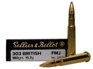 Sellier & Bellot 303 British Ammo 180 Grain Full Metal Jacket - SB303A