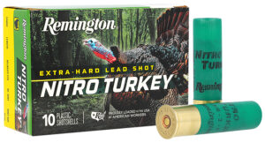 Remington Ammunition 26690 Nitro Turkey 12Gauge 2.75" 1 1/2oz 4Shot 10 Per Box/ 10 Case