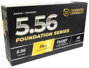 Nemo Arms 556M193NA55FO 5.56mm 55gr Full Metal Jacket Boat Tail 20 Per Box/50 Case